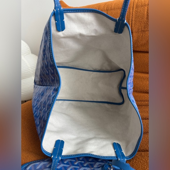 GOYARD ST LOUIS PM BAG BLUE - Picture 7 of 10